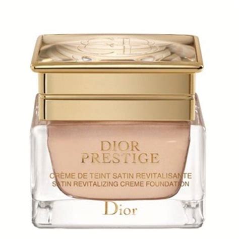 dior prestige satin revitalizing creme foundation|dior prestige brightening white rose.